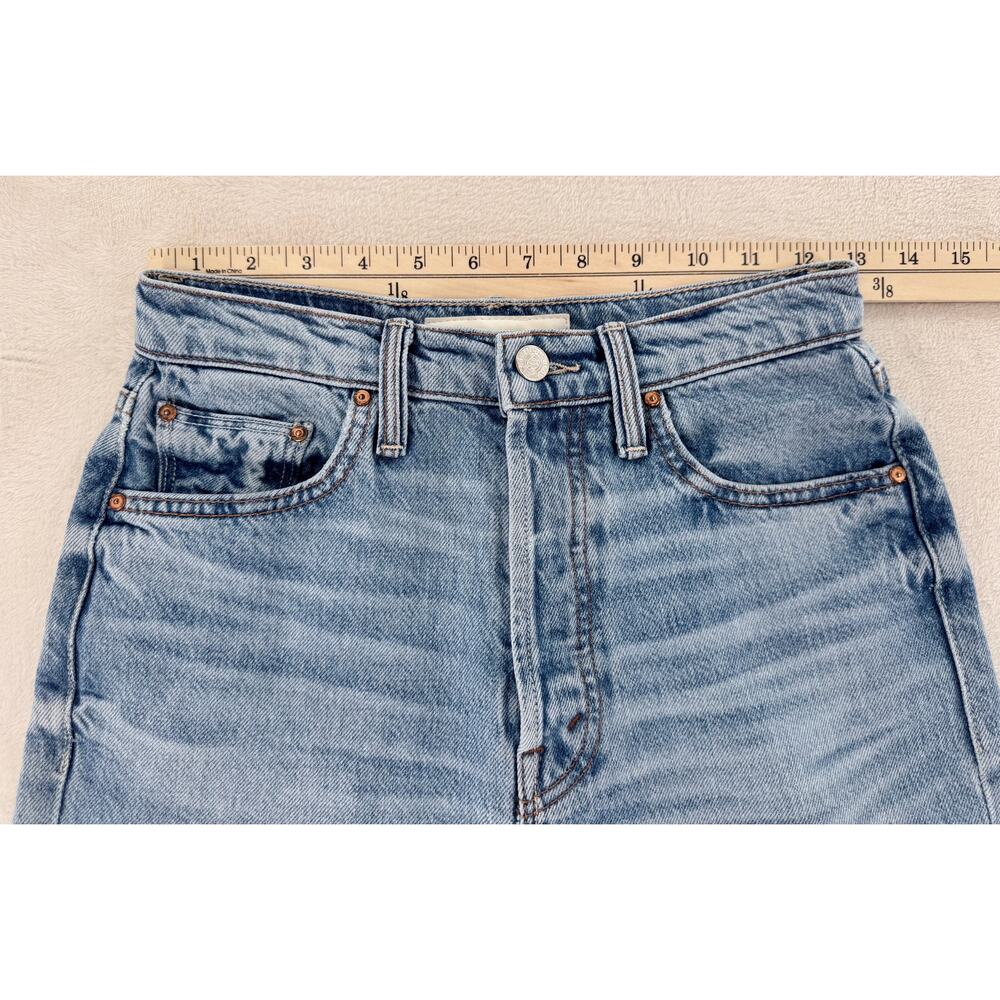 Mother Jeans The Rambler Ankle High Rise Relaxed 100% Cotton Bucket List 24 - Picture 4 of 10